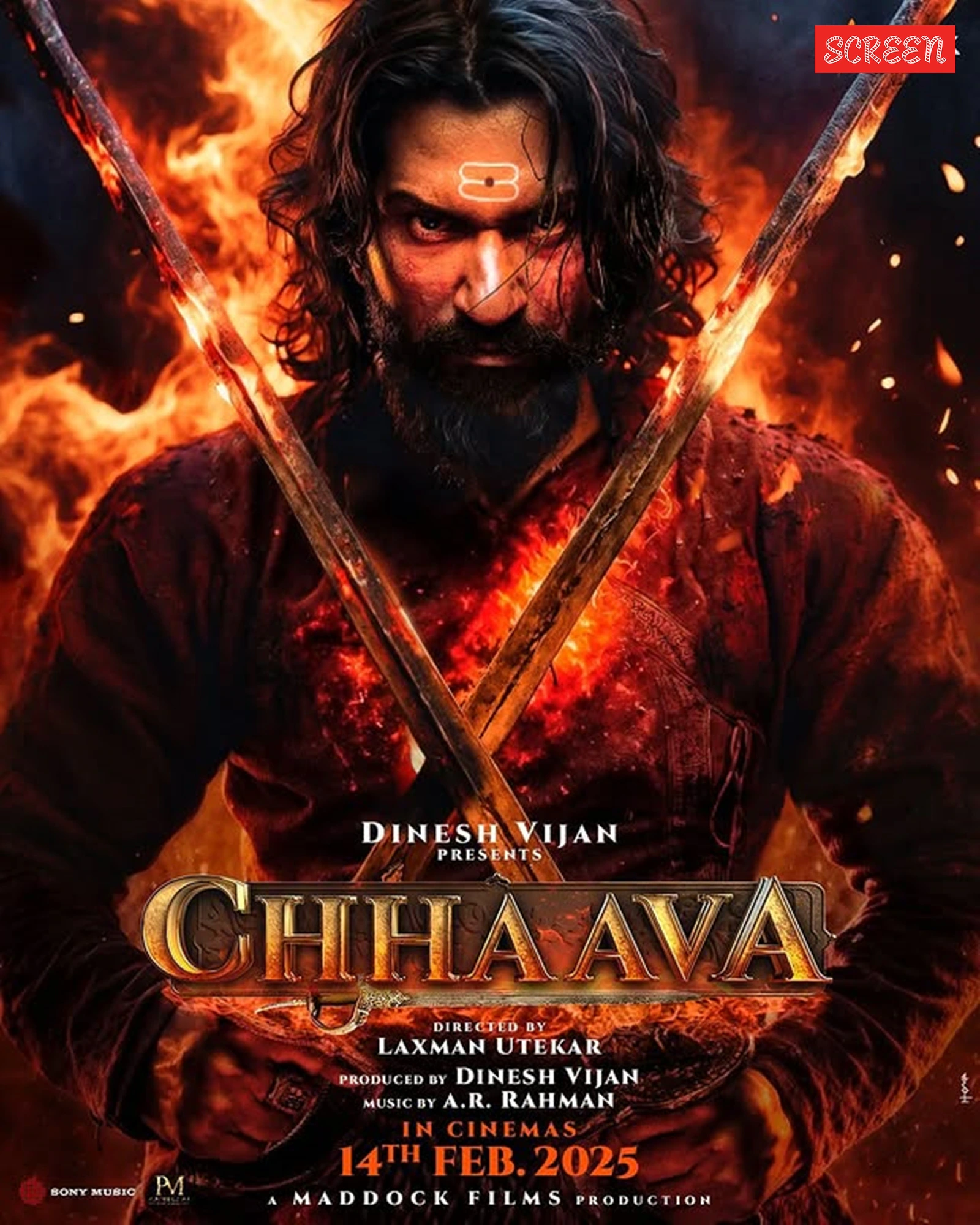 Chhaava: Vicky Kaushal's latest posters