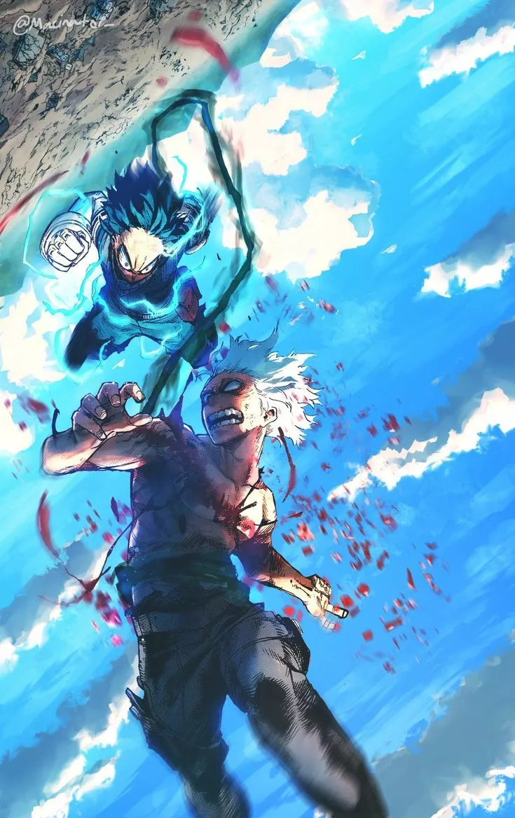 Deku vs Shigaraki