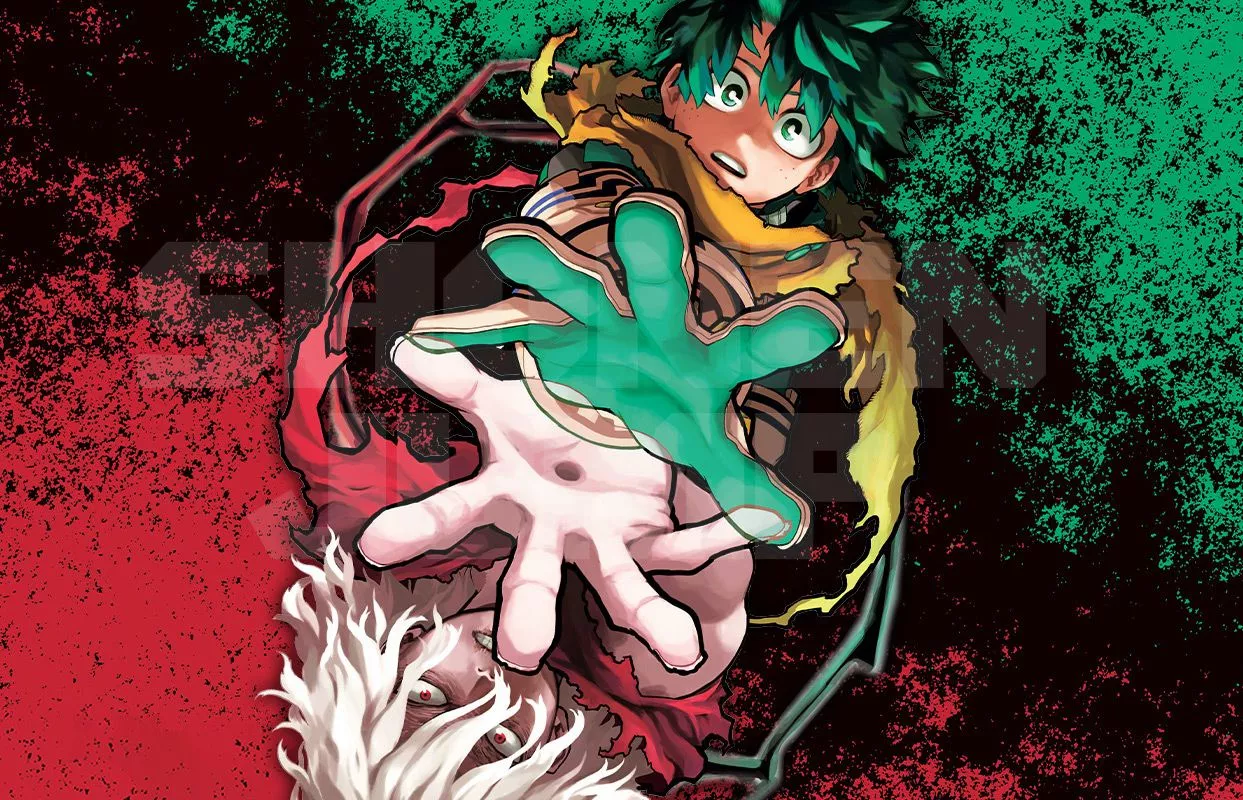 newest Shonen Jump cover with Deku