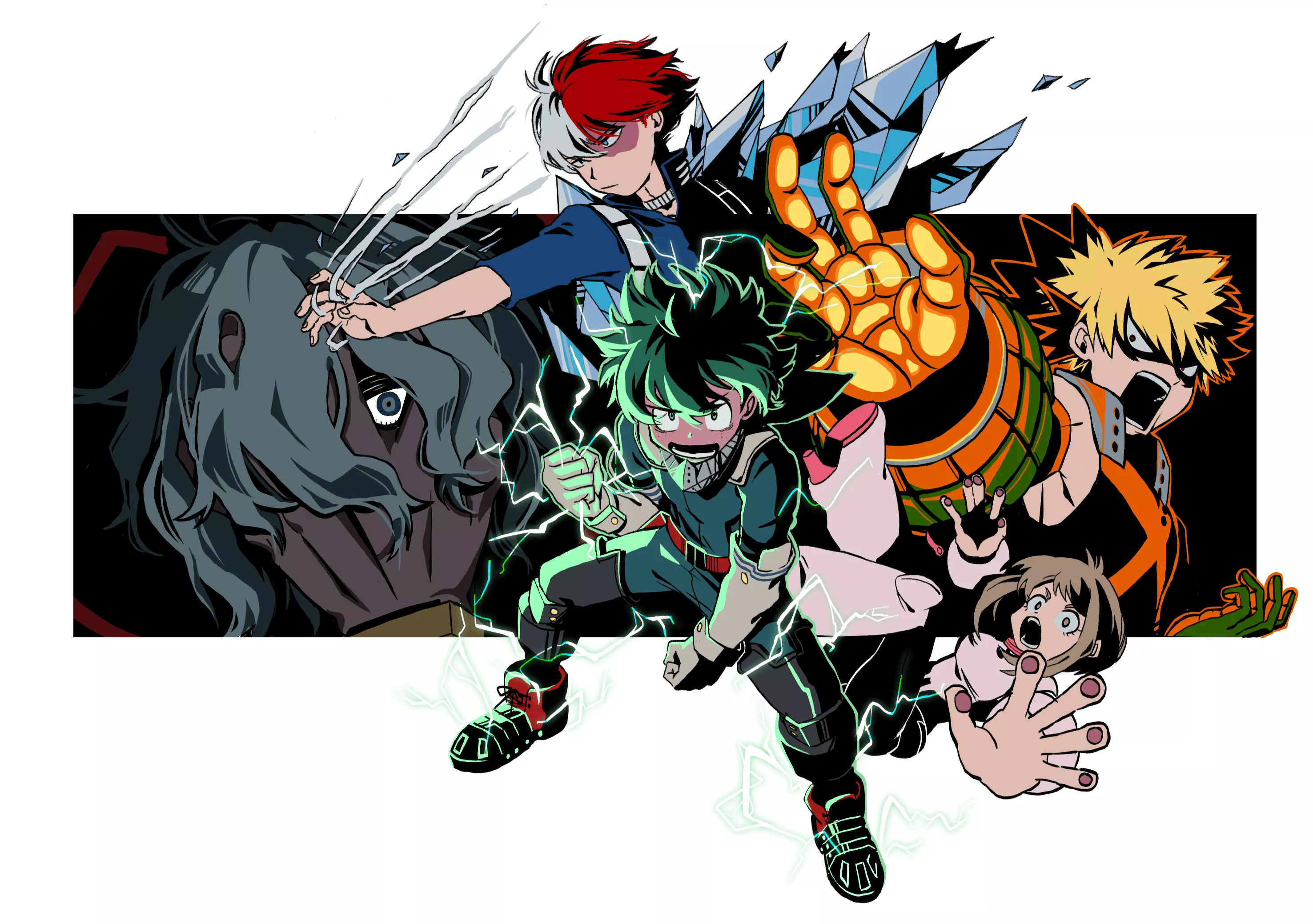 Download Katsuki Bakugou Shoto Todoroki