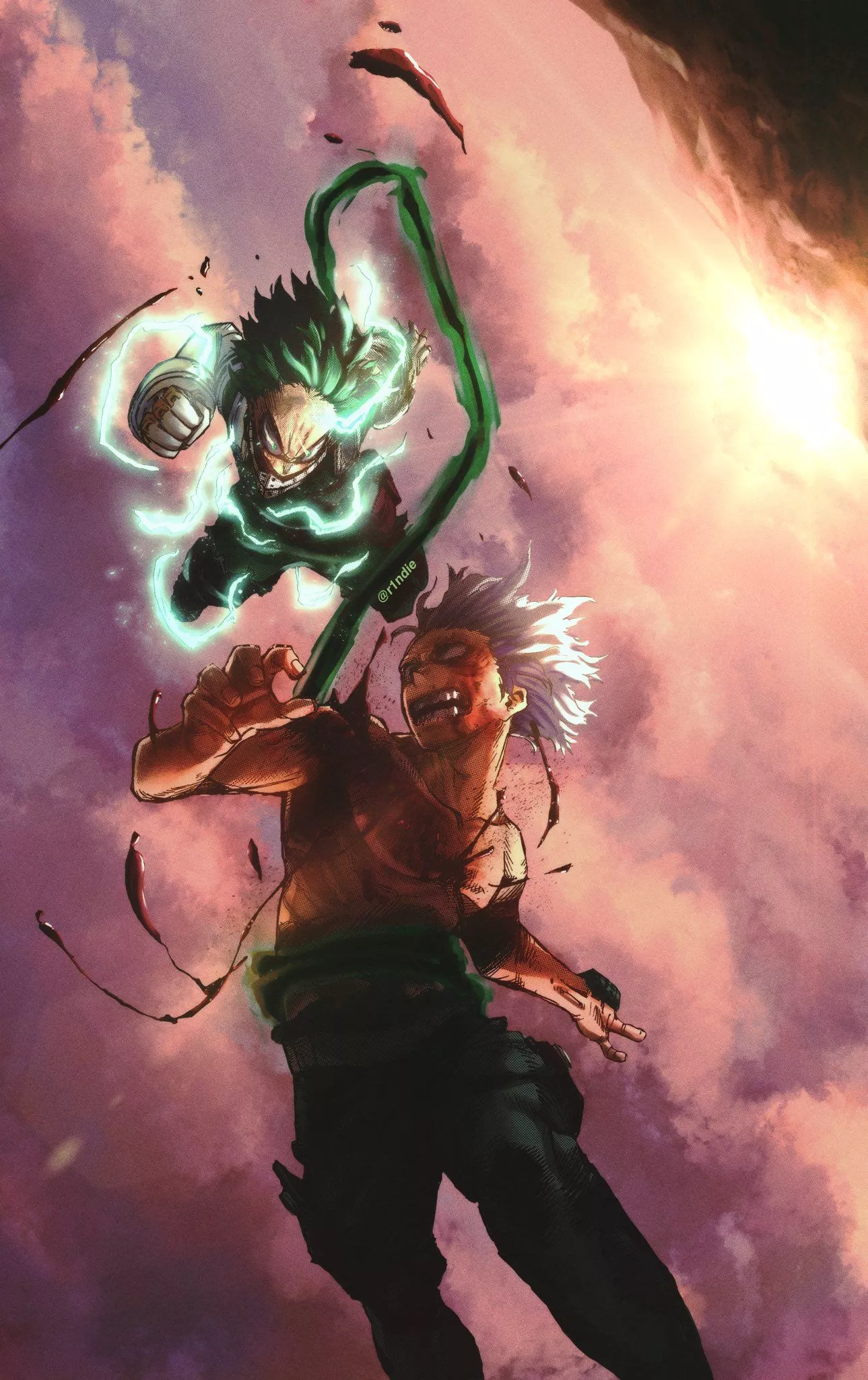 Deku vs Shigaraki #MyHeroAcademia