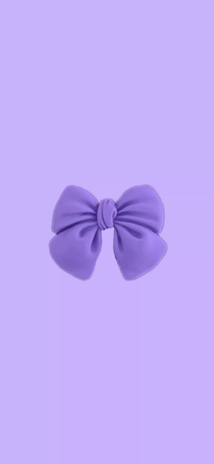 Bow Purple Pastel