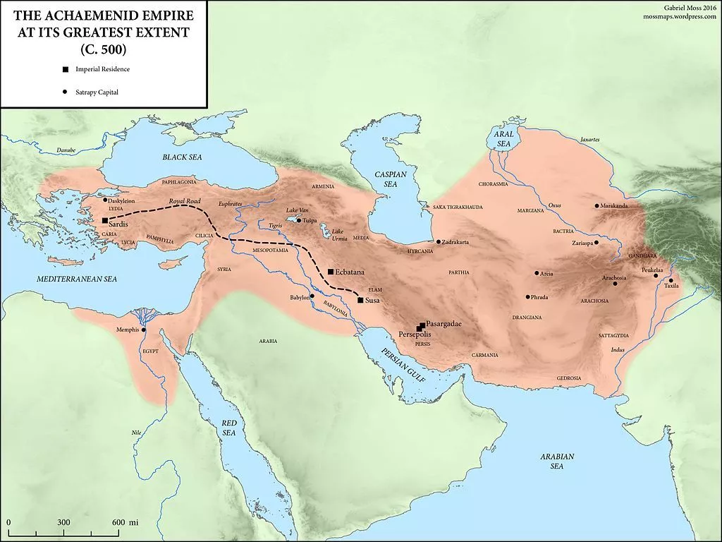 The Achaemenid Empire at its