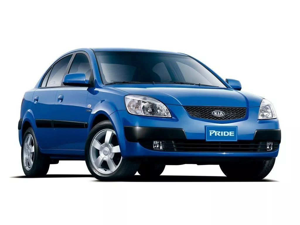 interior and exterior Kia Pride II