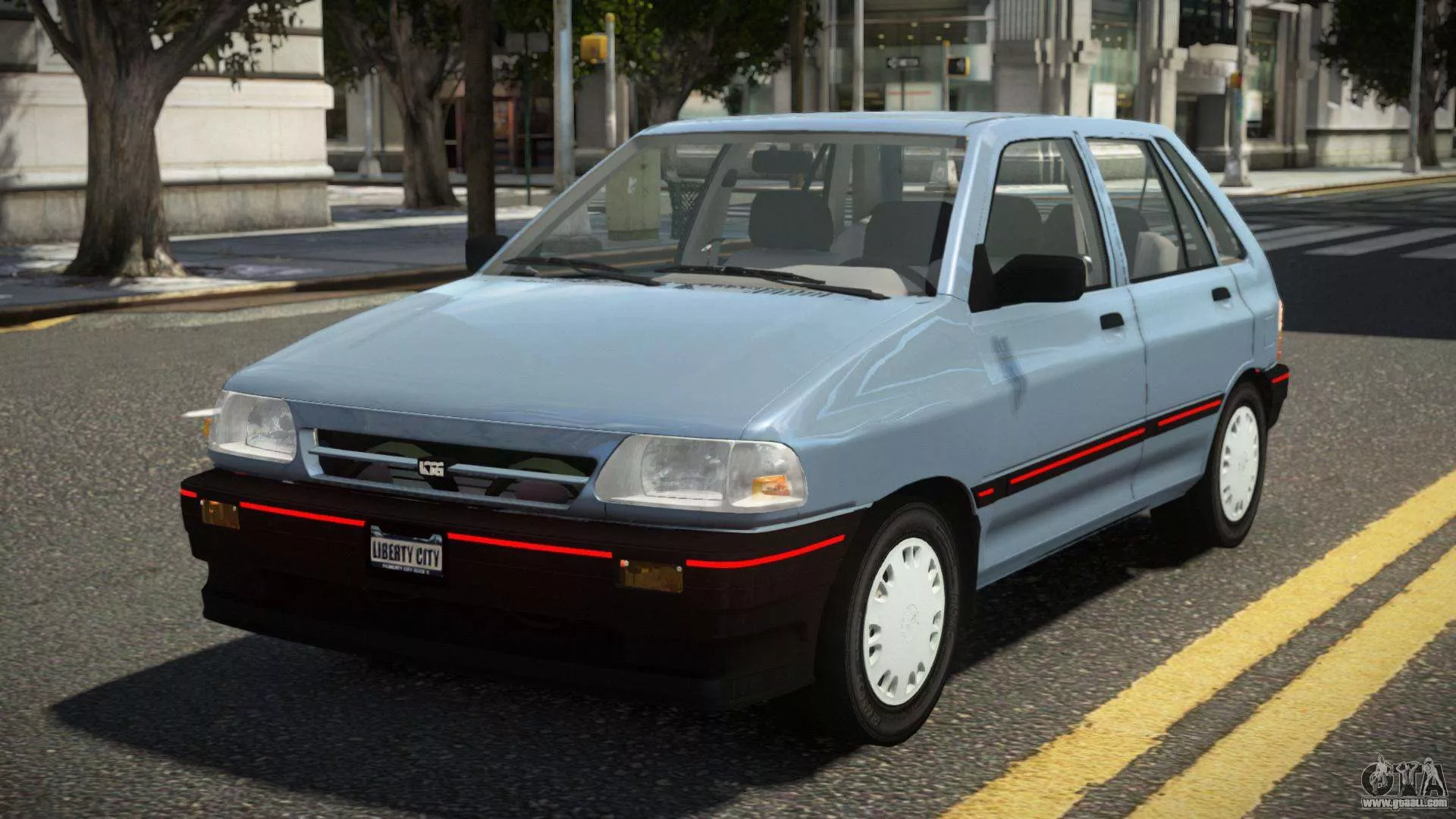 Kia Pride (Korean Edition) for GTA 4