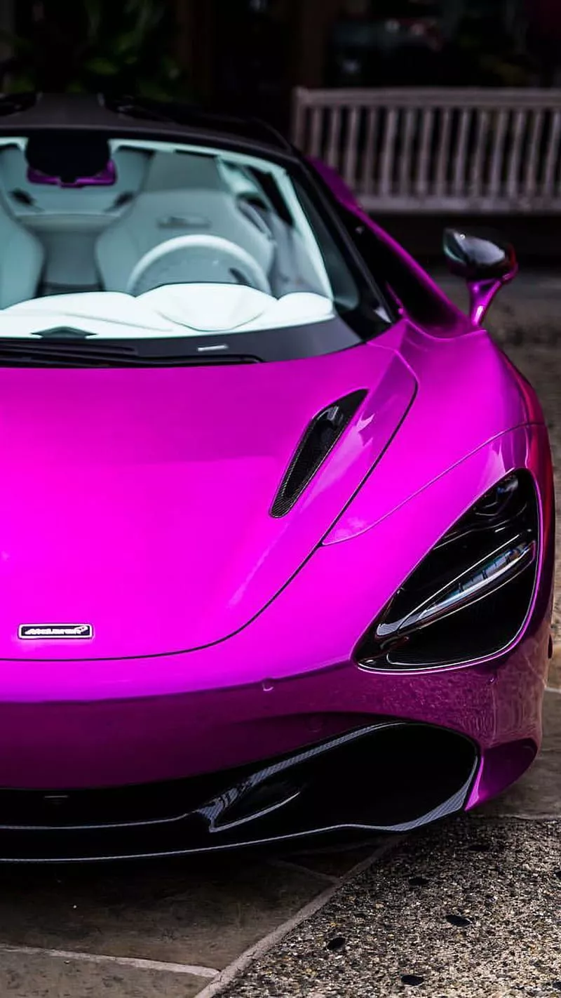 HD pink mclaren wallpaper