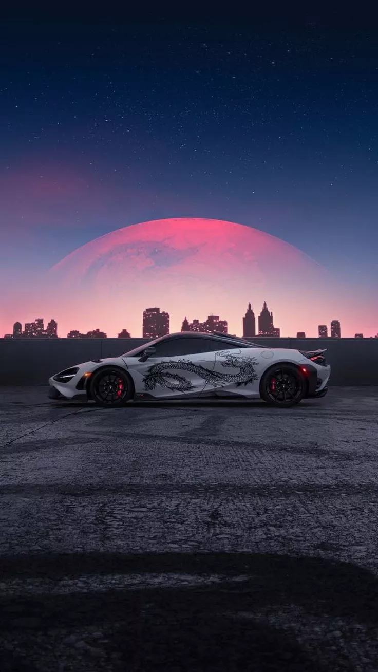 McLaren GT iPhone Wallpaper 4K