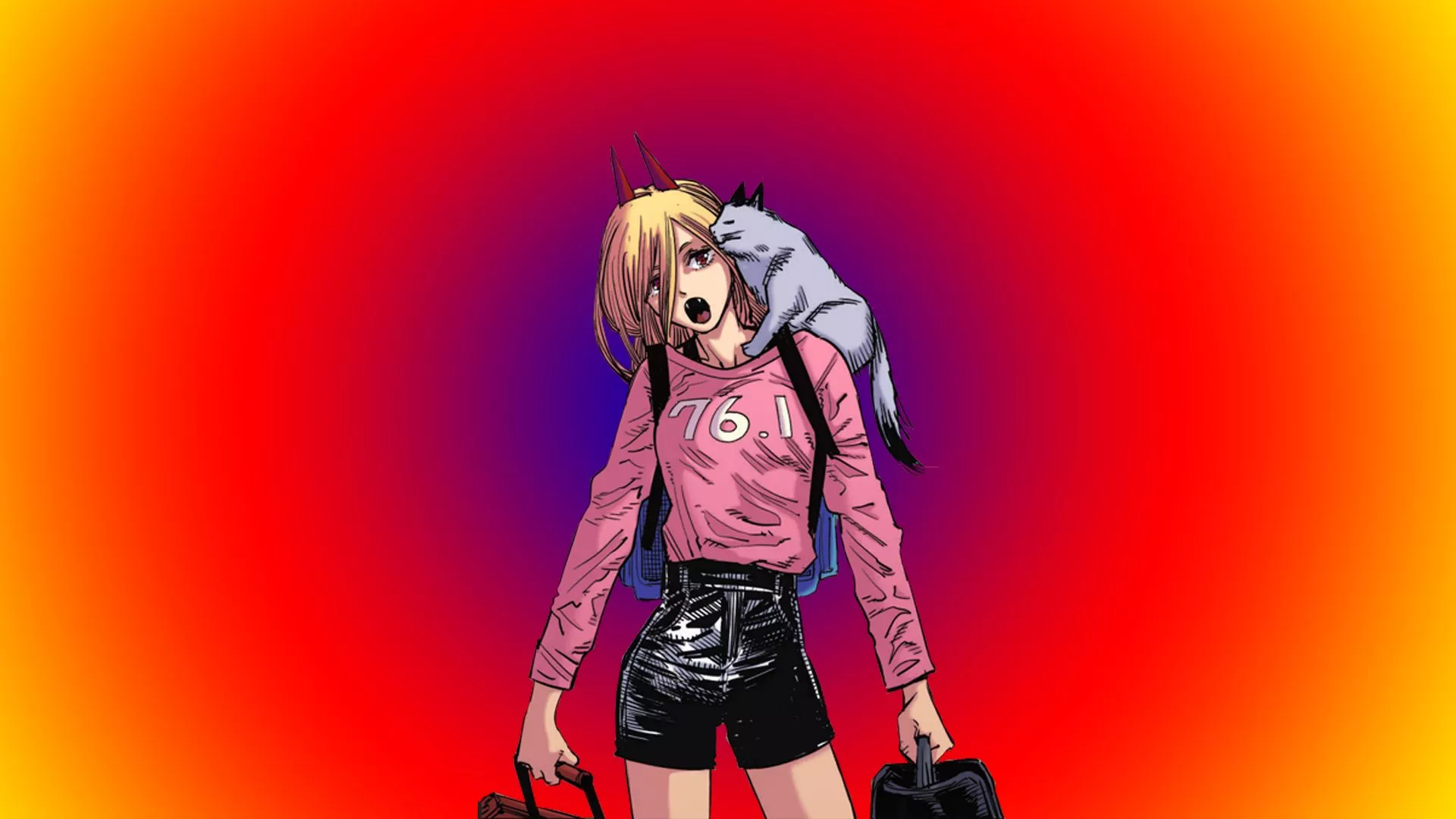 Power Chainsaw Man Wallpaper, HD Anime