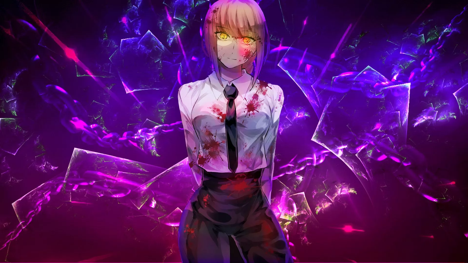 Makima Chainsaw Man Cool Wallpaper, HD