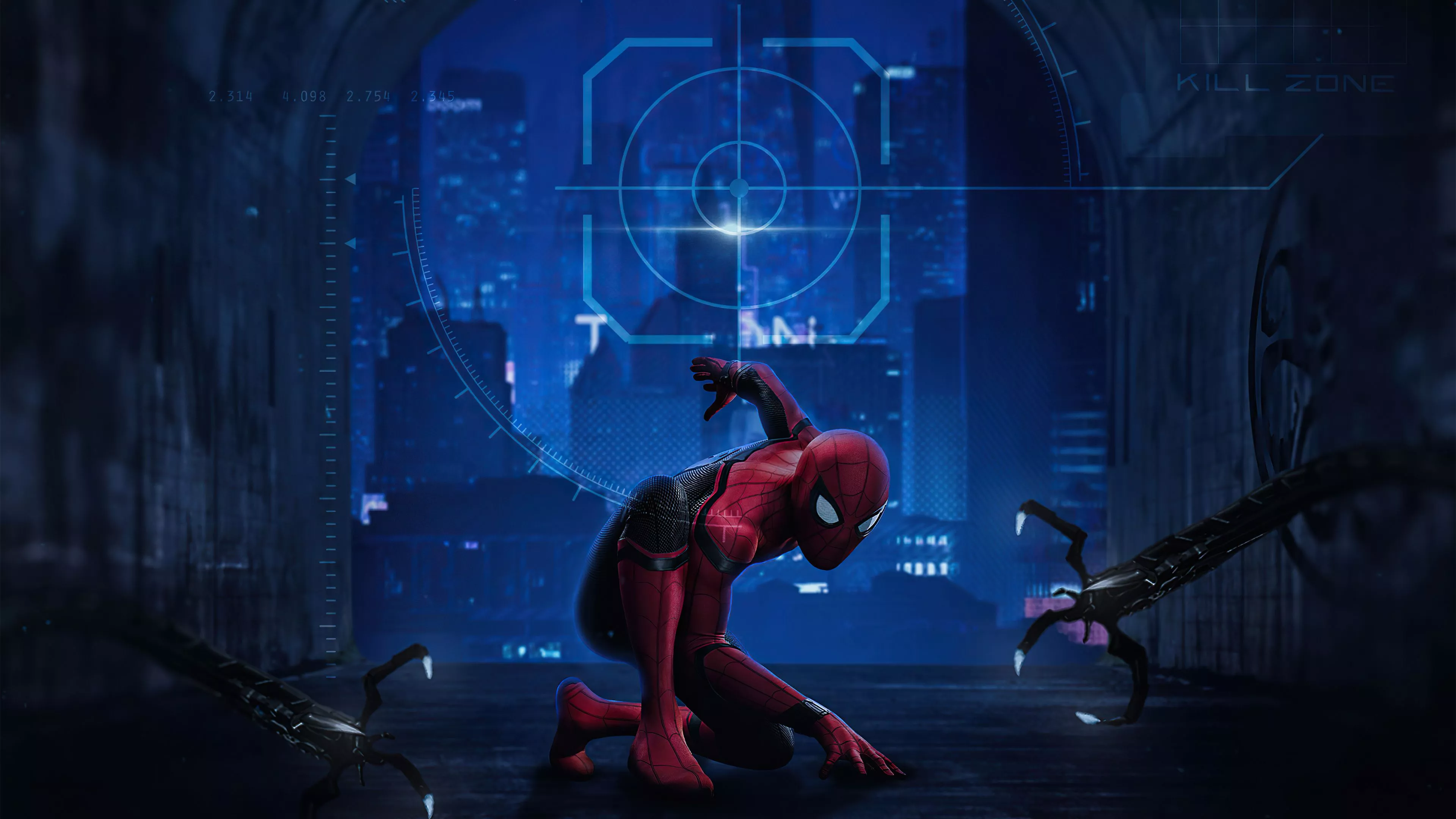 Spider Man HD Wallpaper In Macbook Pro