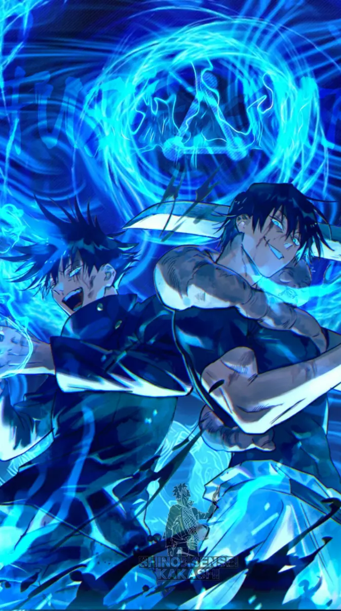 Megumi and toji wallpaper