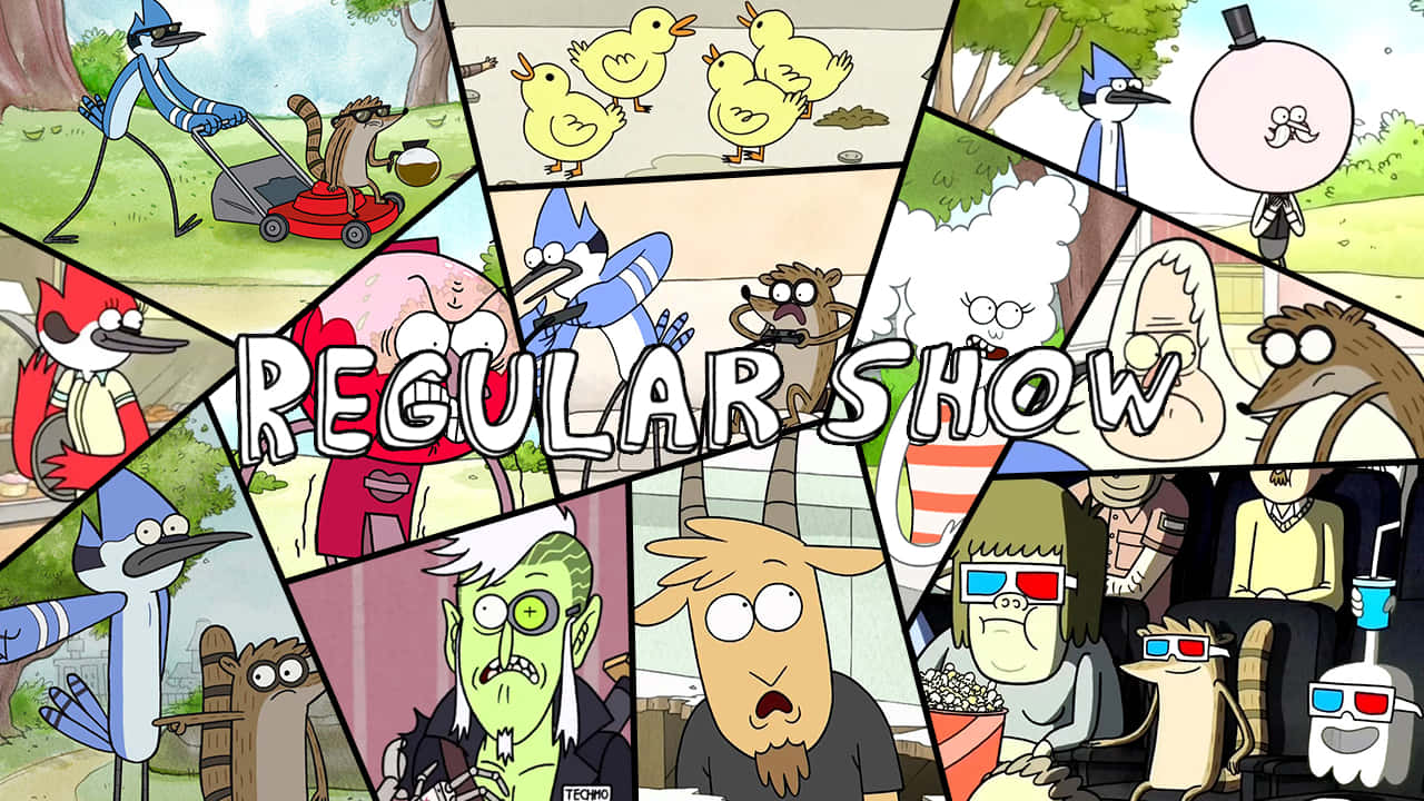 Regular Show 1280 X 720 Background