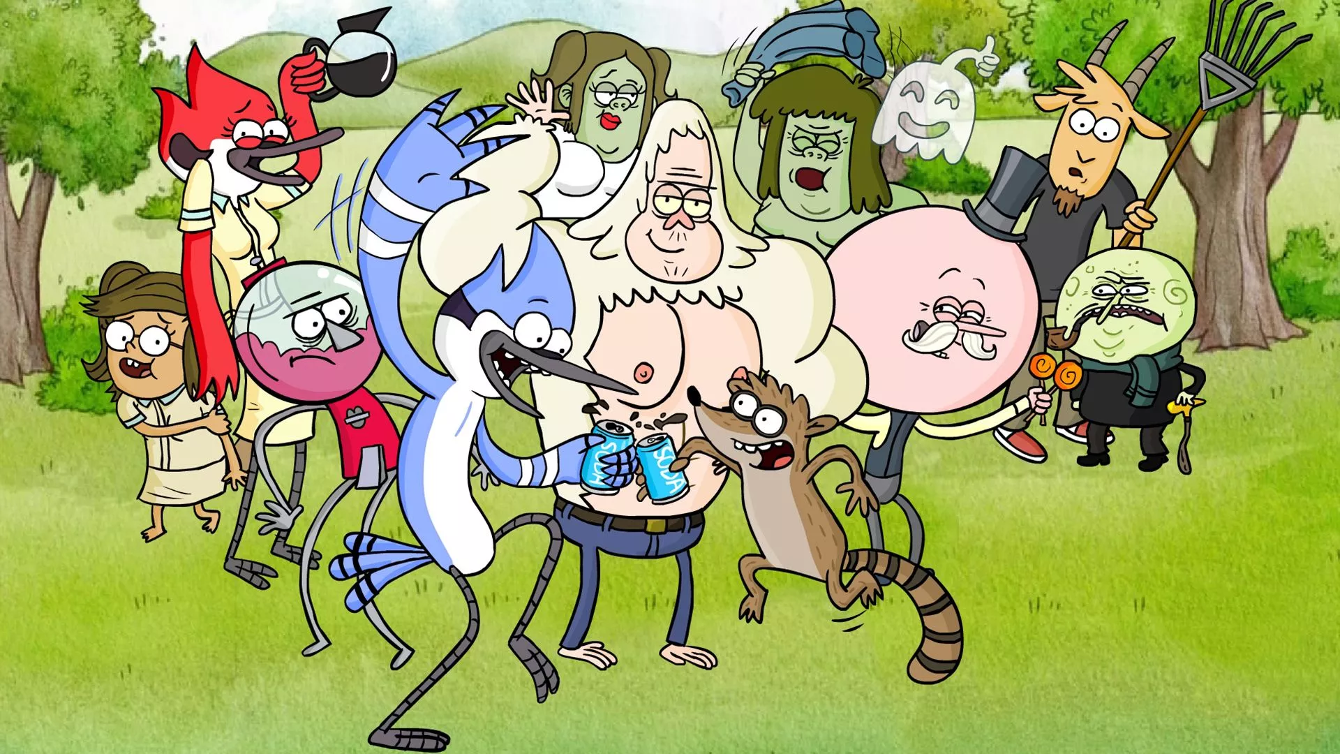 Download TV Show Regular Show HD Wallpaper