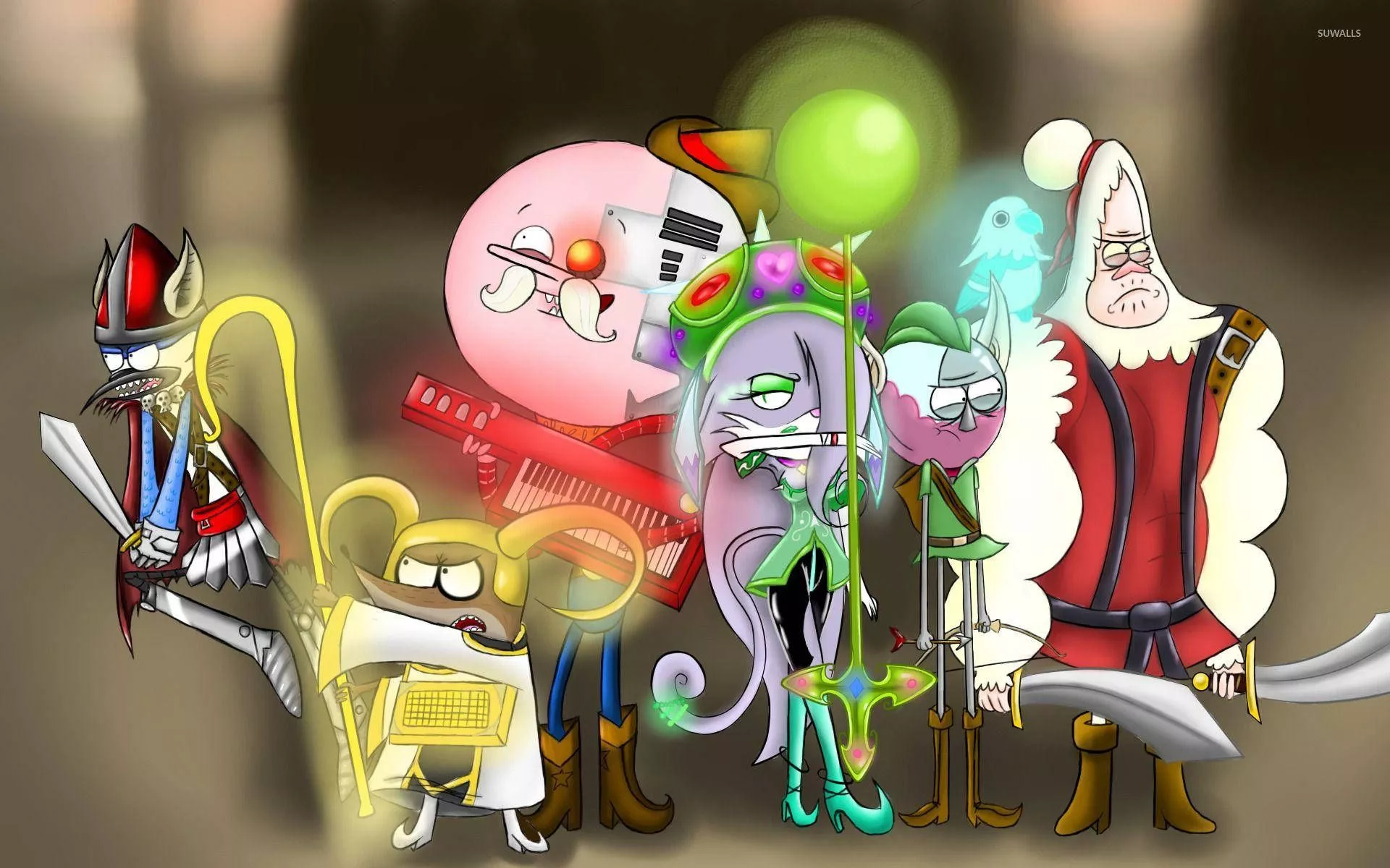 Mordecai And Rigby Wallpaper