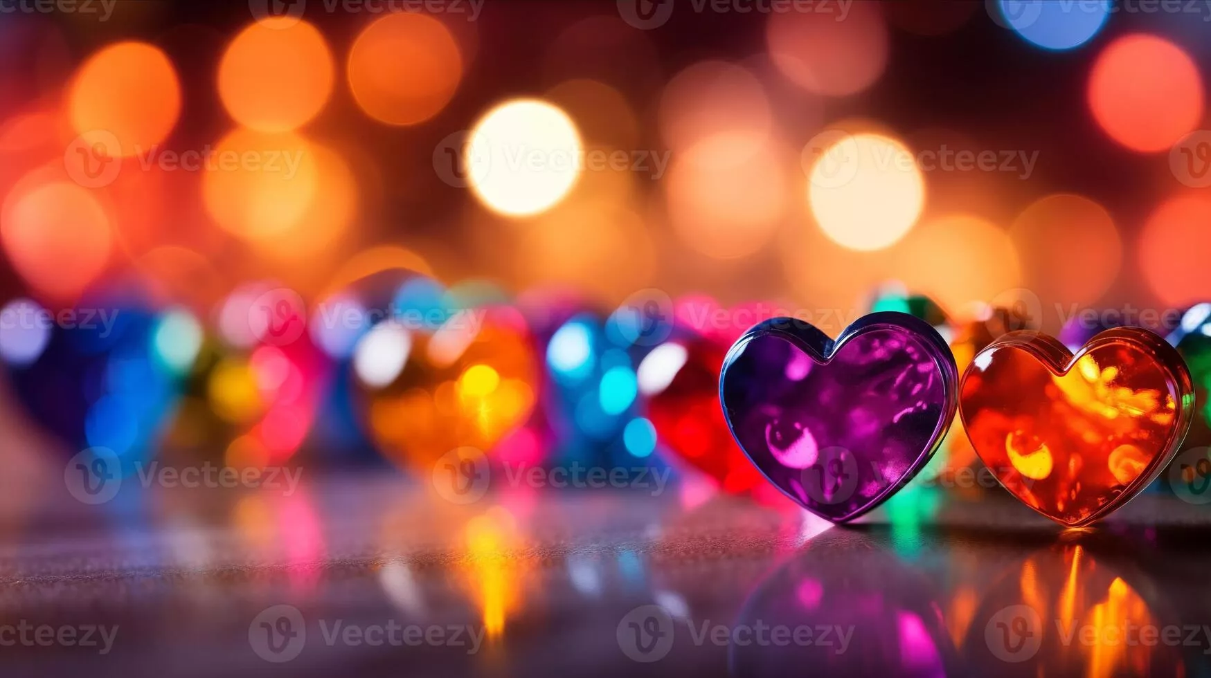 Heart Bokeh Image