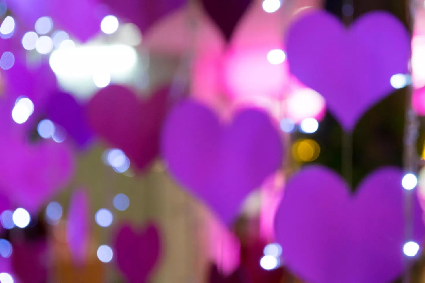 Heart bokeh blur background 7019429