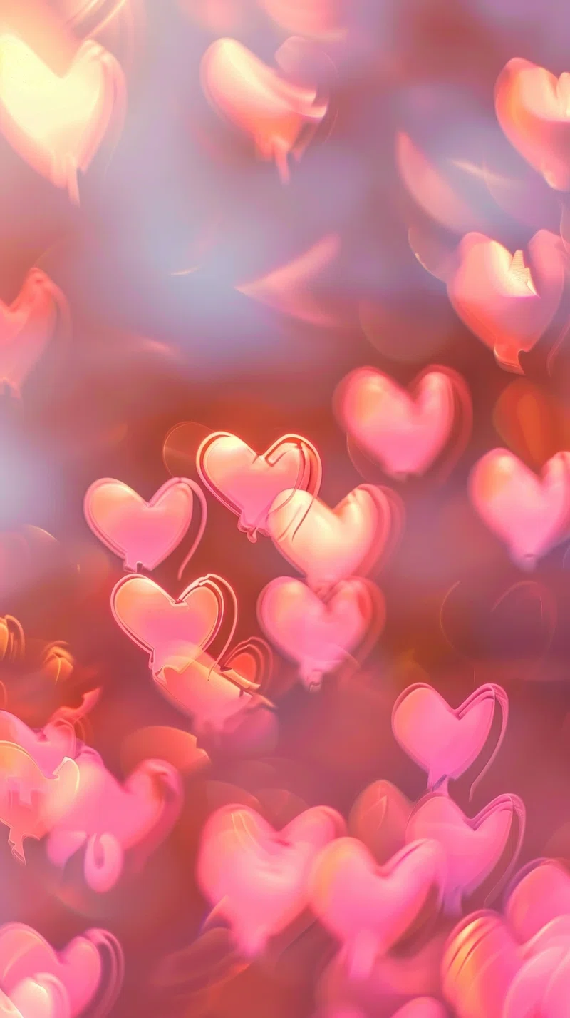 Heart Blurred Image. Free Photo, PNG