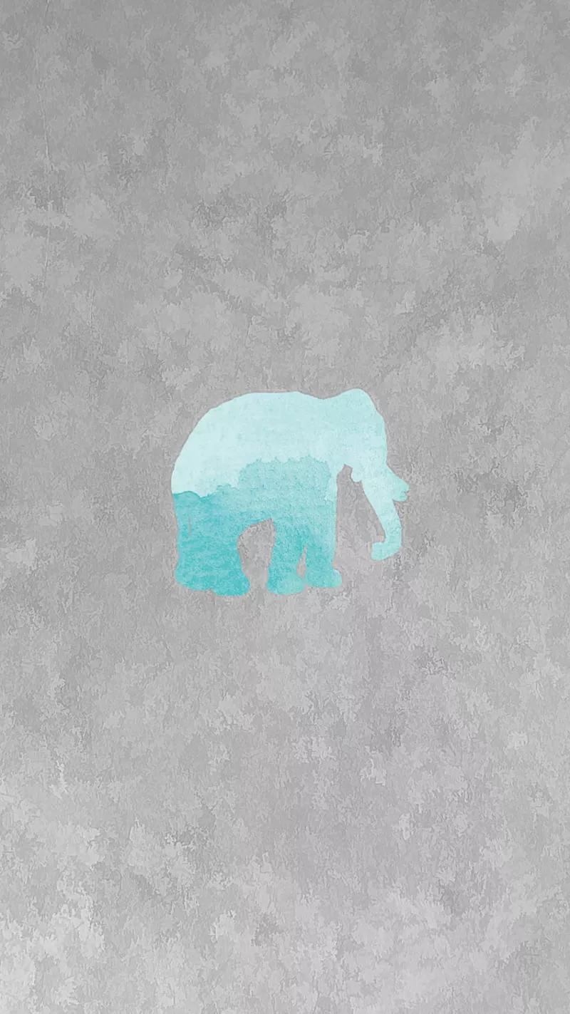 HD elephant iphone wallpaper