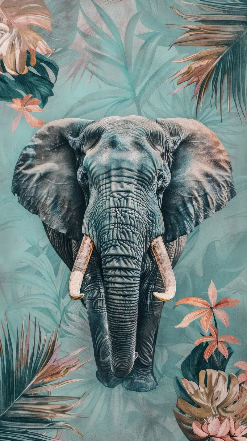 Elephant iPhone Wallpaper Image. Free