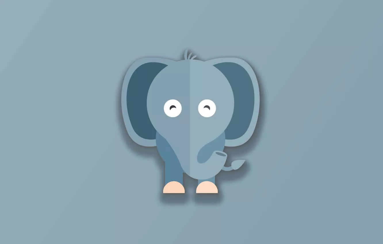 Cute Elephant Wallpaper