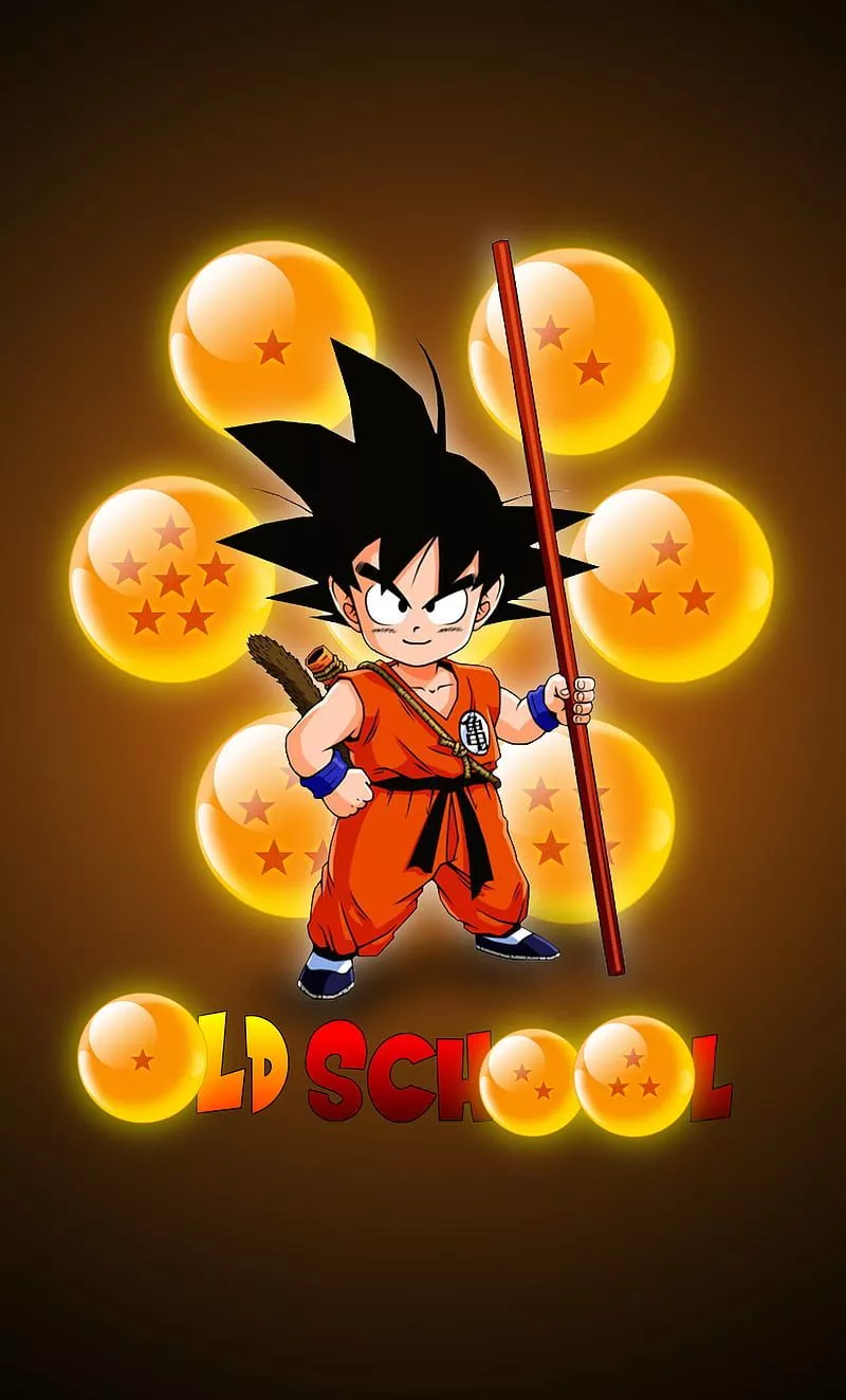 Son Goku, dragonball, kid, HD phone wallpaper