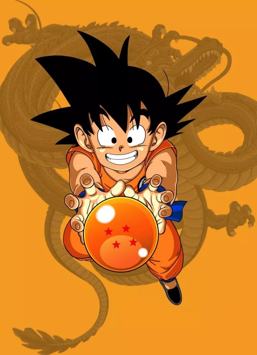 Download wallpaper 840x1160 kid goku