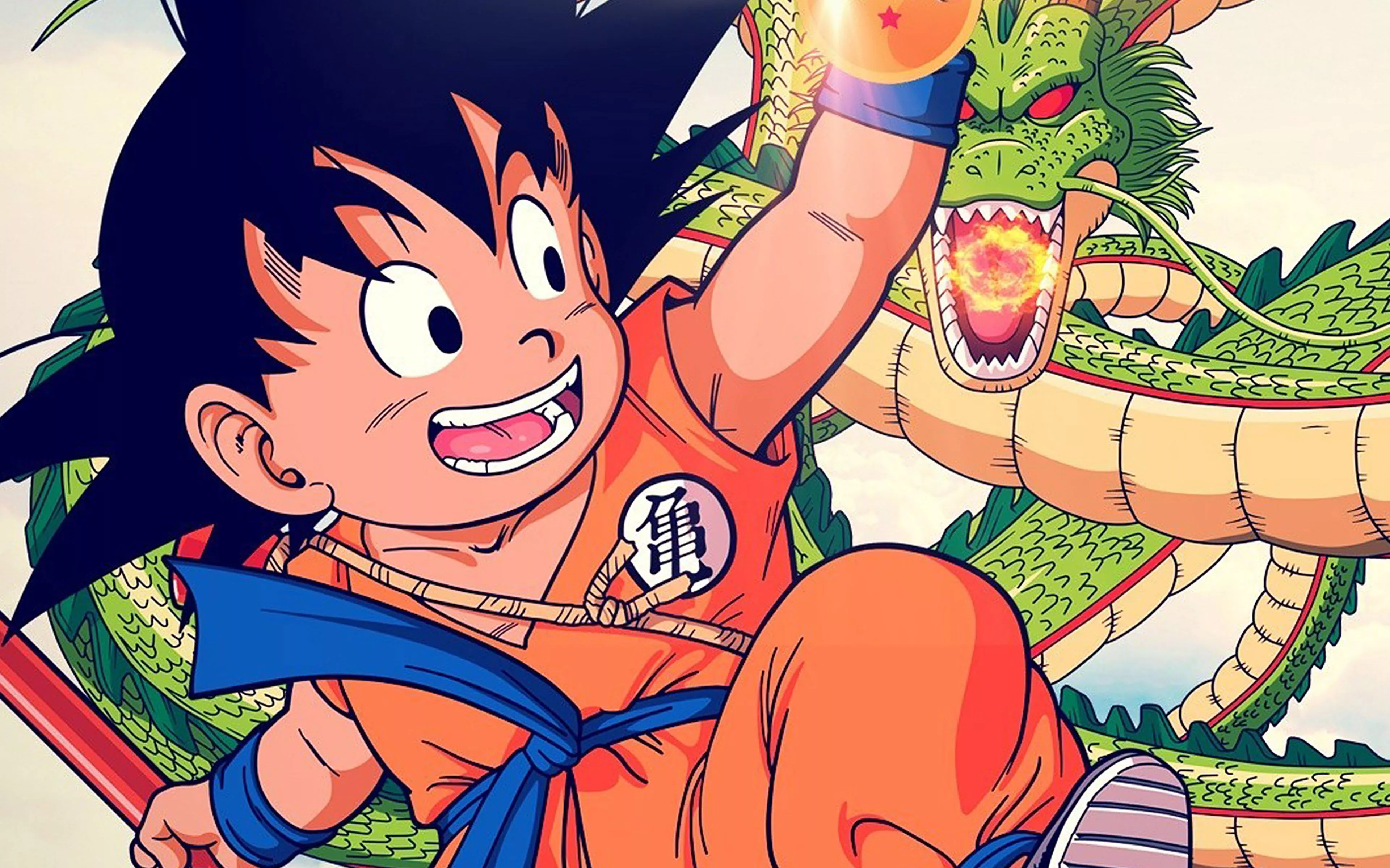 Wallpaper Goku Kid Dragonball Illust