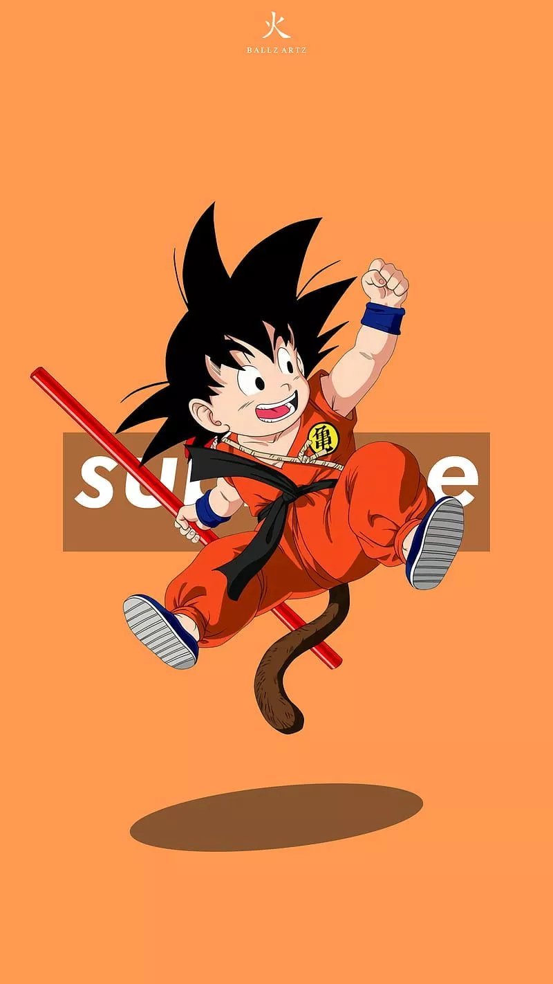 anime, dragon ball, go, goku, logo