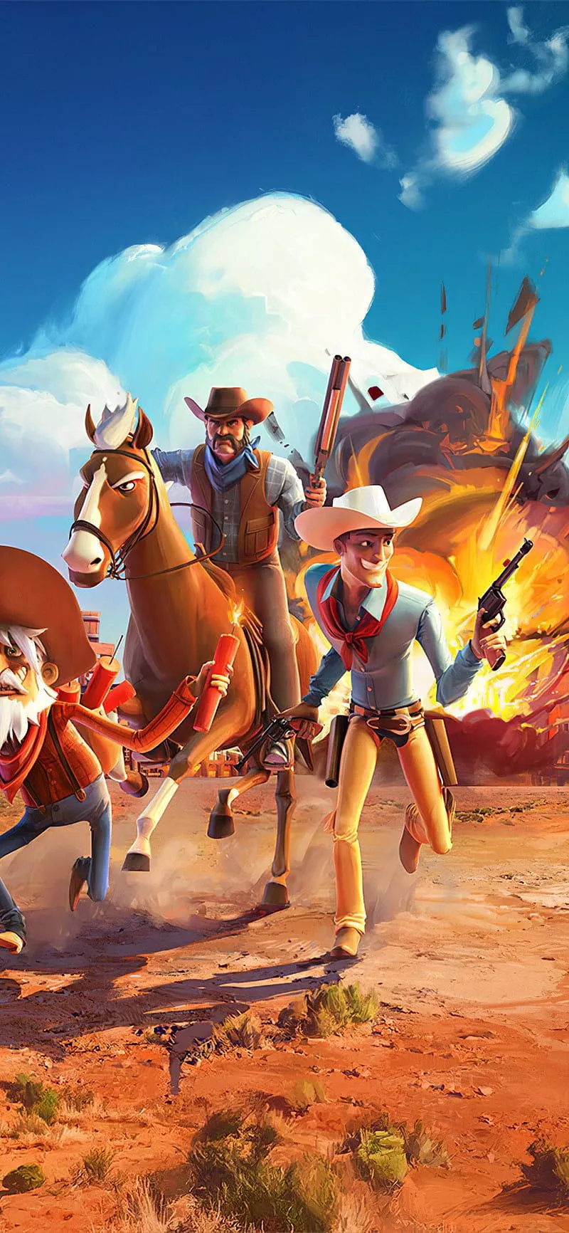 HD cool wild west wallpaper