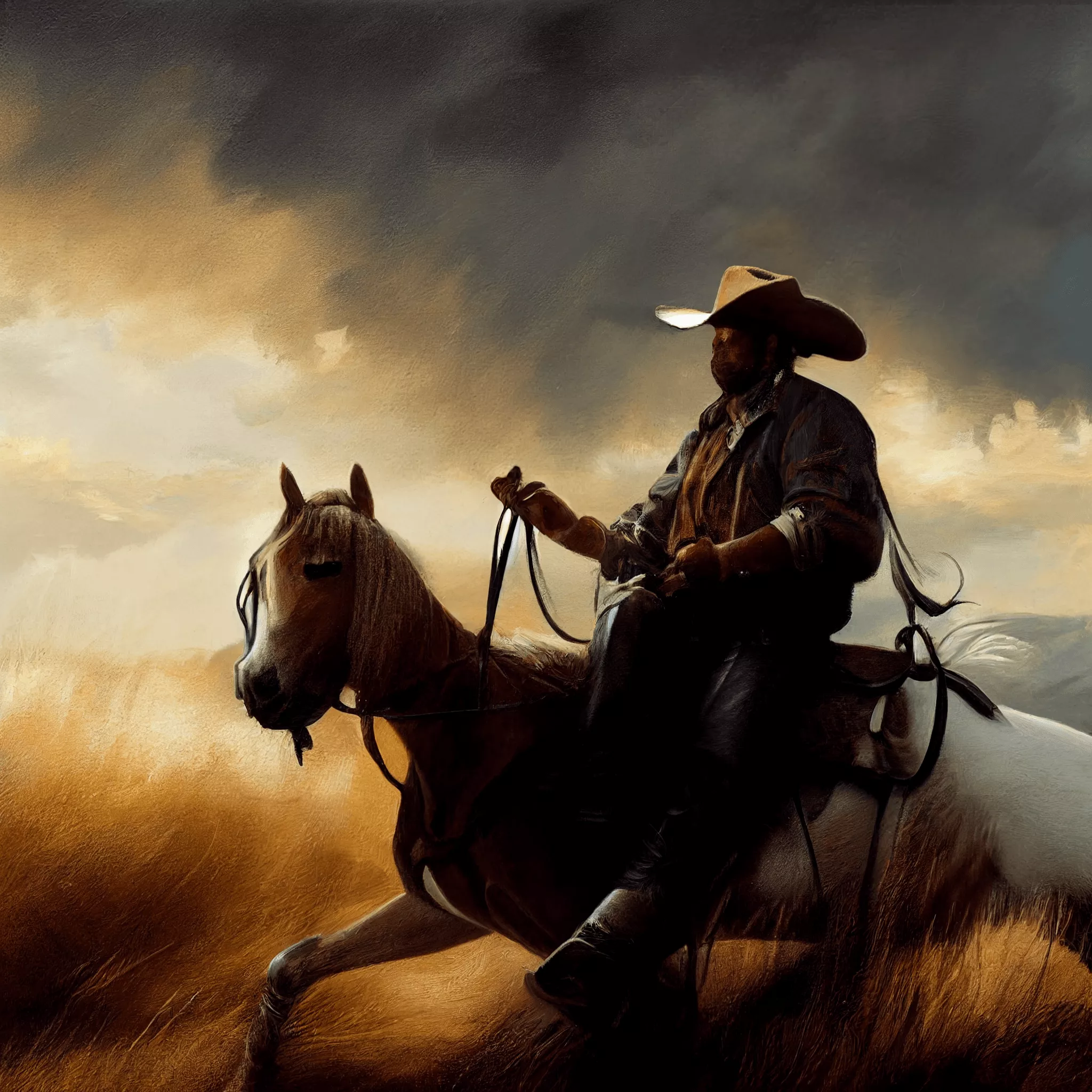 Cowboys Walking Towards Camera 4k