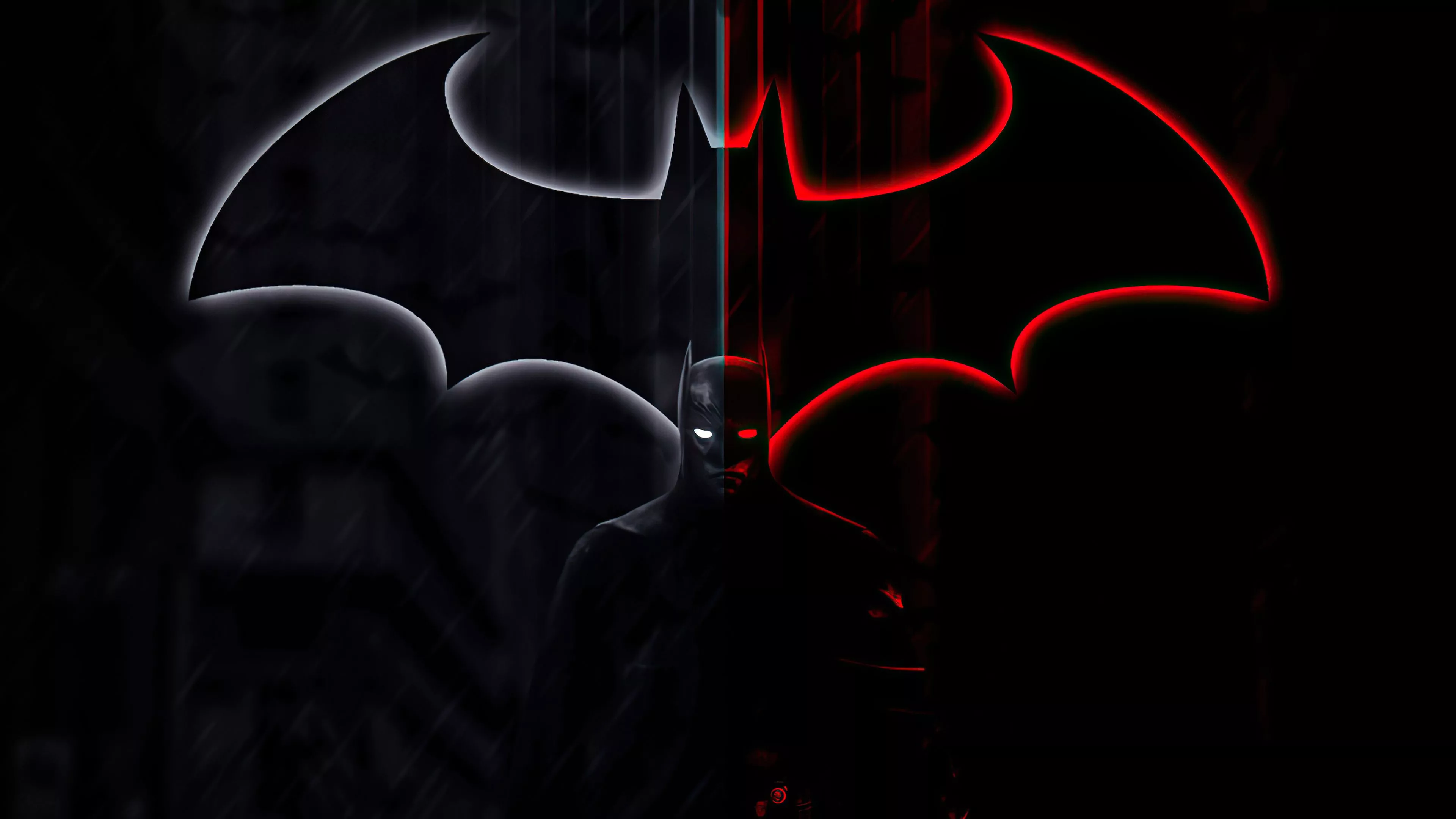 Batman 4k Cool Wallpaper, HD Minimalist