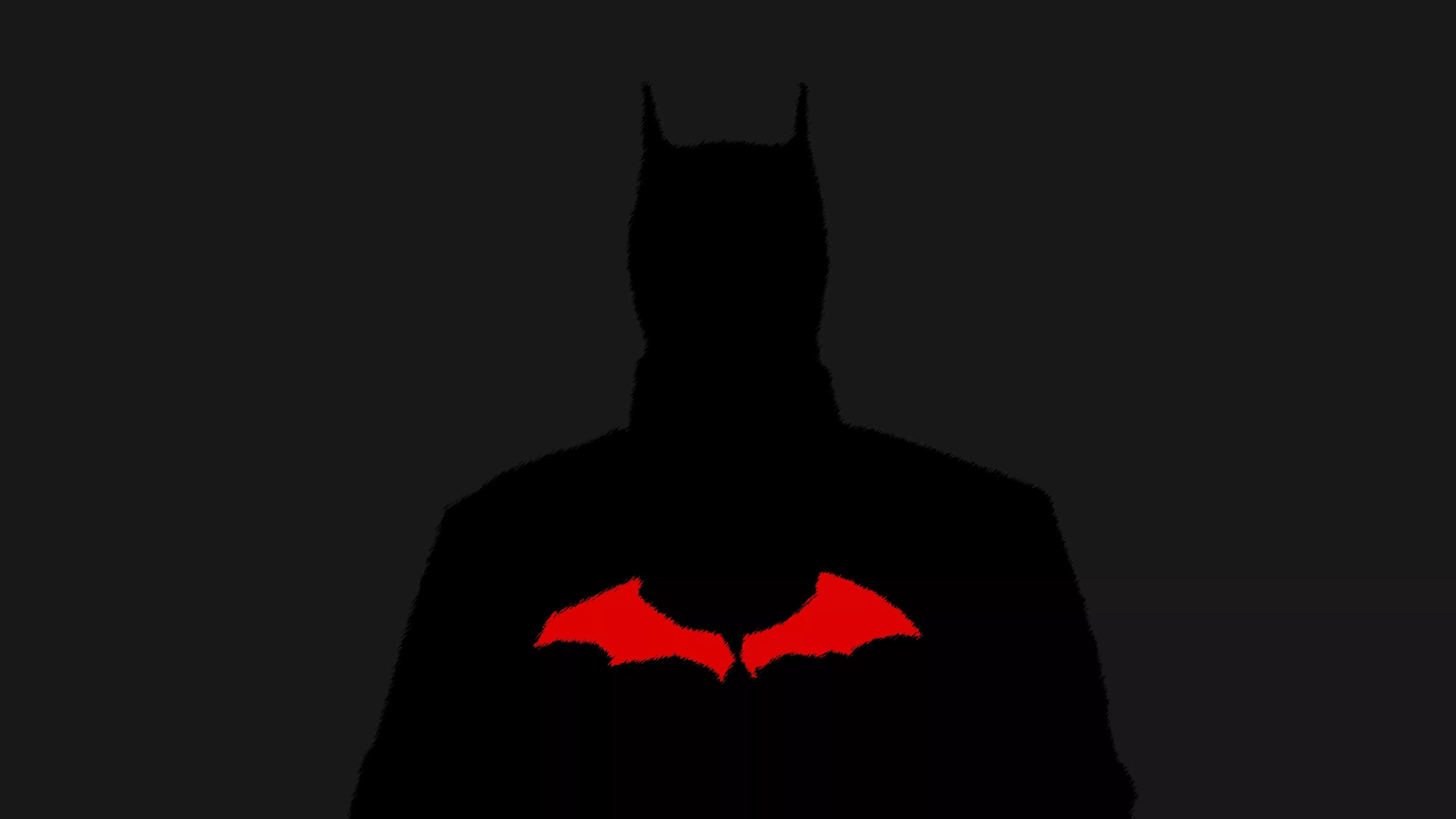 Batman Silhouette Wallpaper 5K