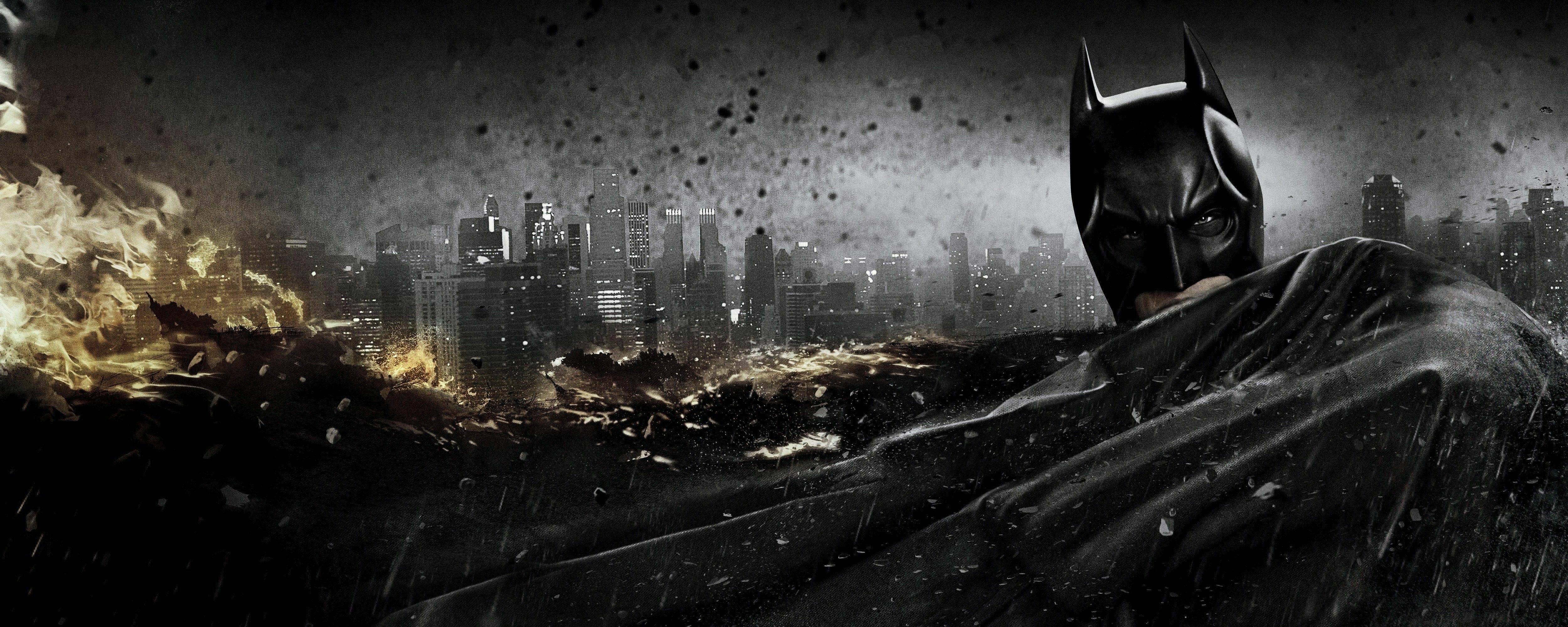 Dark Knight Rises 5K Batman Wallpaper