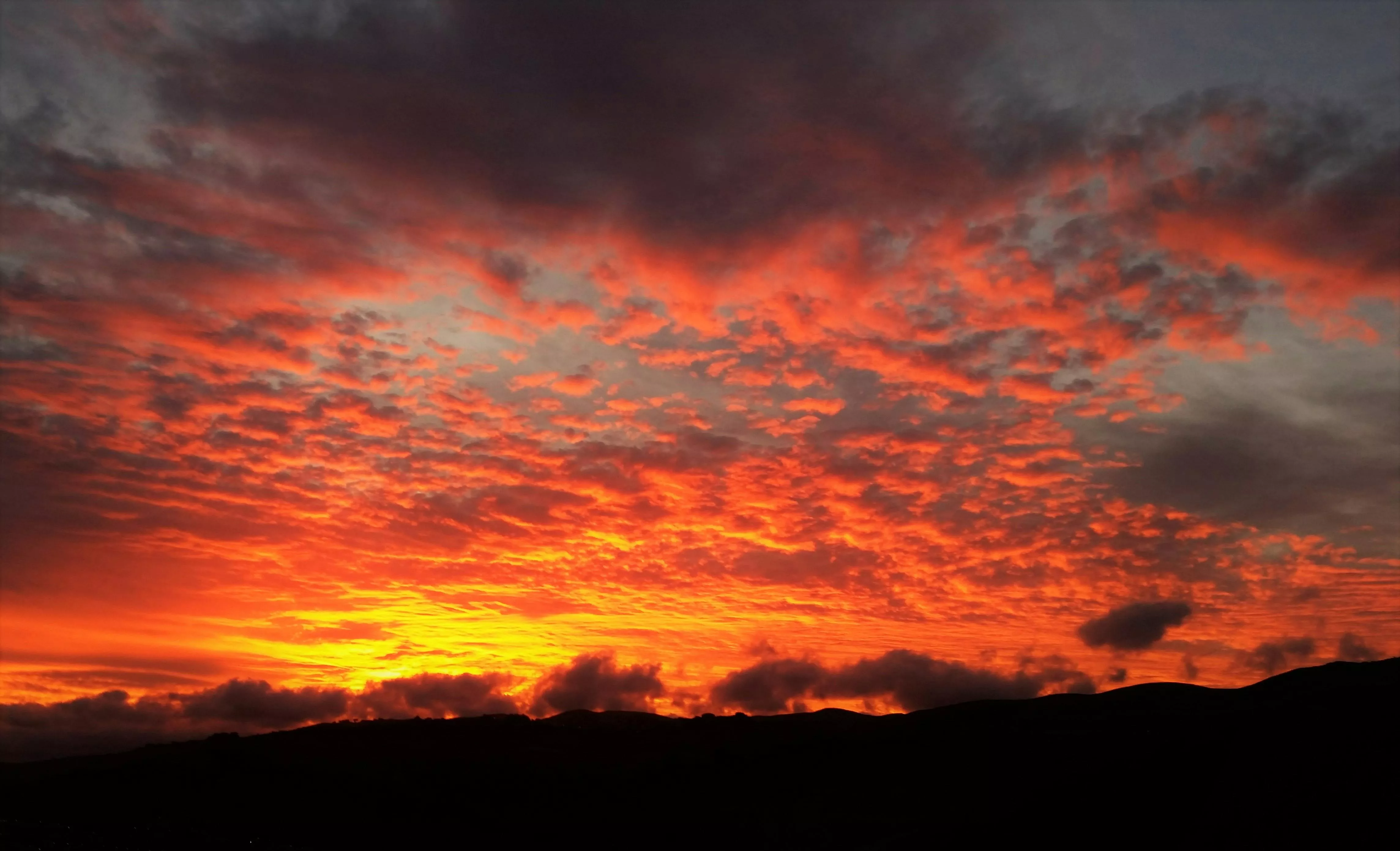 Orange Sky Photo, Download The BEST