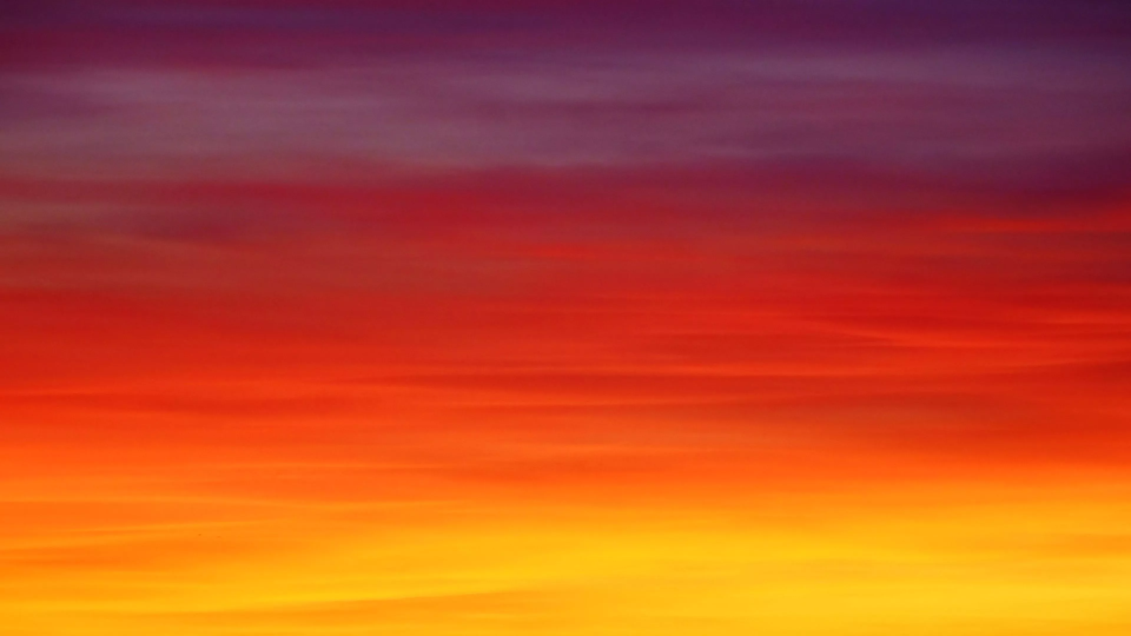 Wallpaper Orange sky, sunset 3840x2160