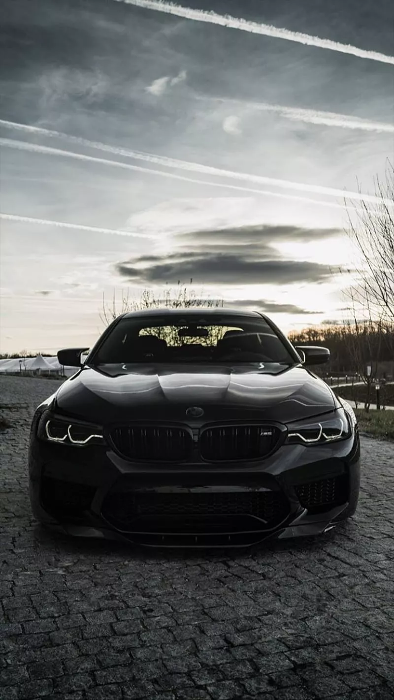 BMW m5 Black, bimmer, bmw m5, car, carros, gold, m performance, sport, esports, HD phone wallpaper