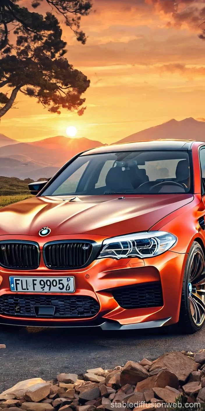 bmw m5 f90 wallpaper Prompts. Stable