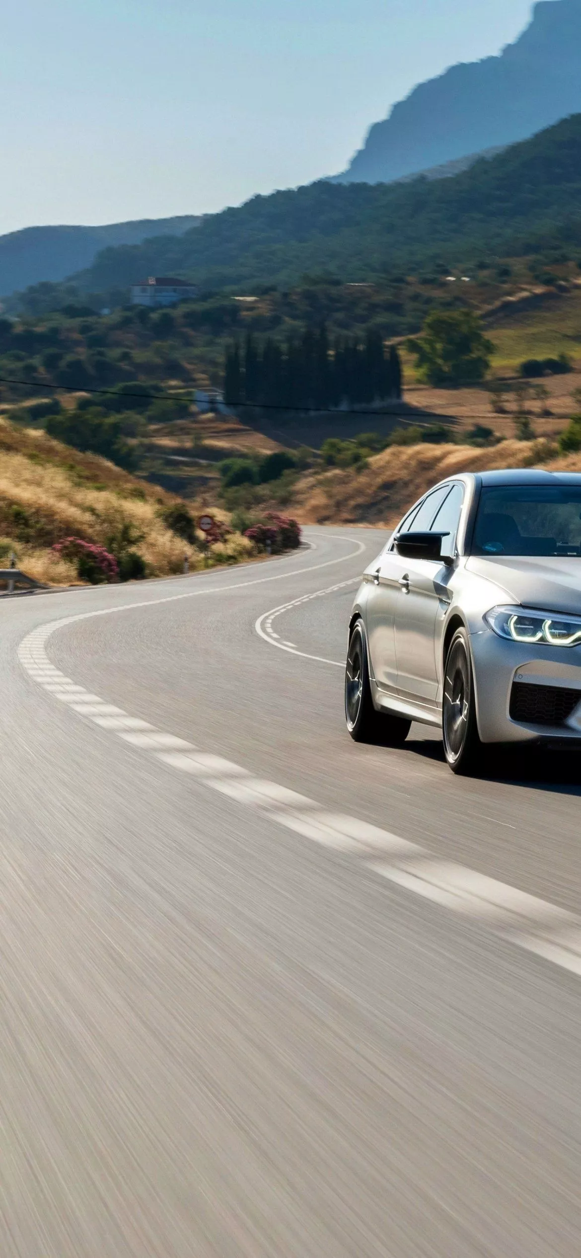 BMW M5 Competition Phone Wallpaper