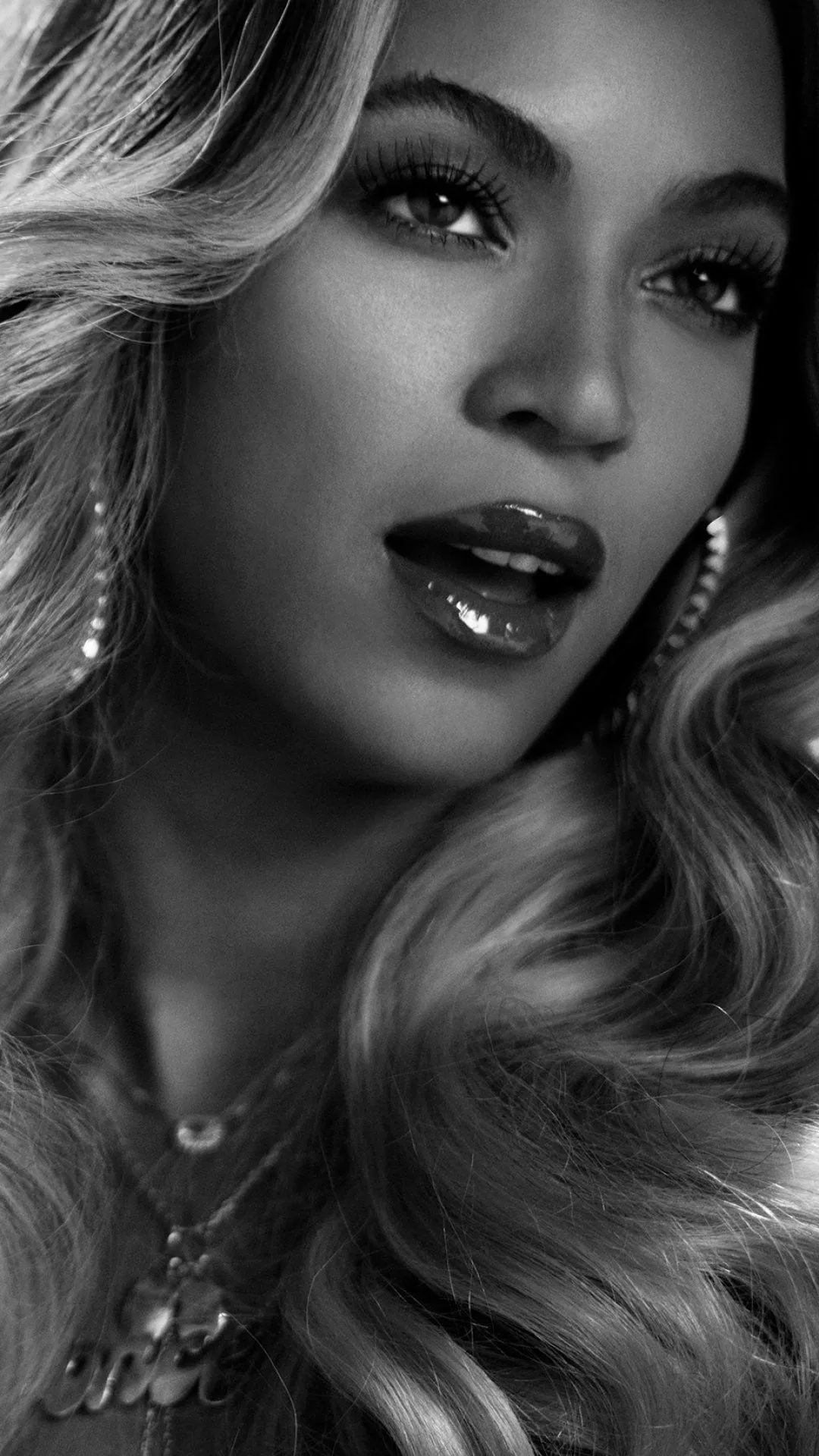 White Music Beyoncé Phone Wallpaper