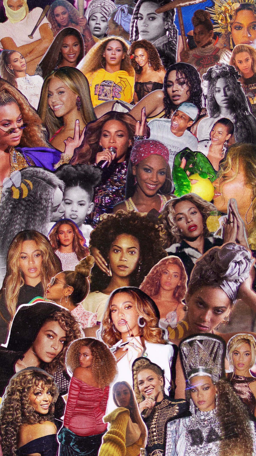 Download Rap Collage Beyonce Wallpaper