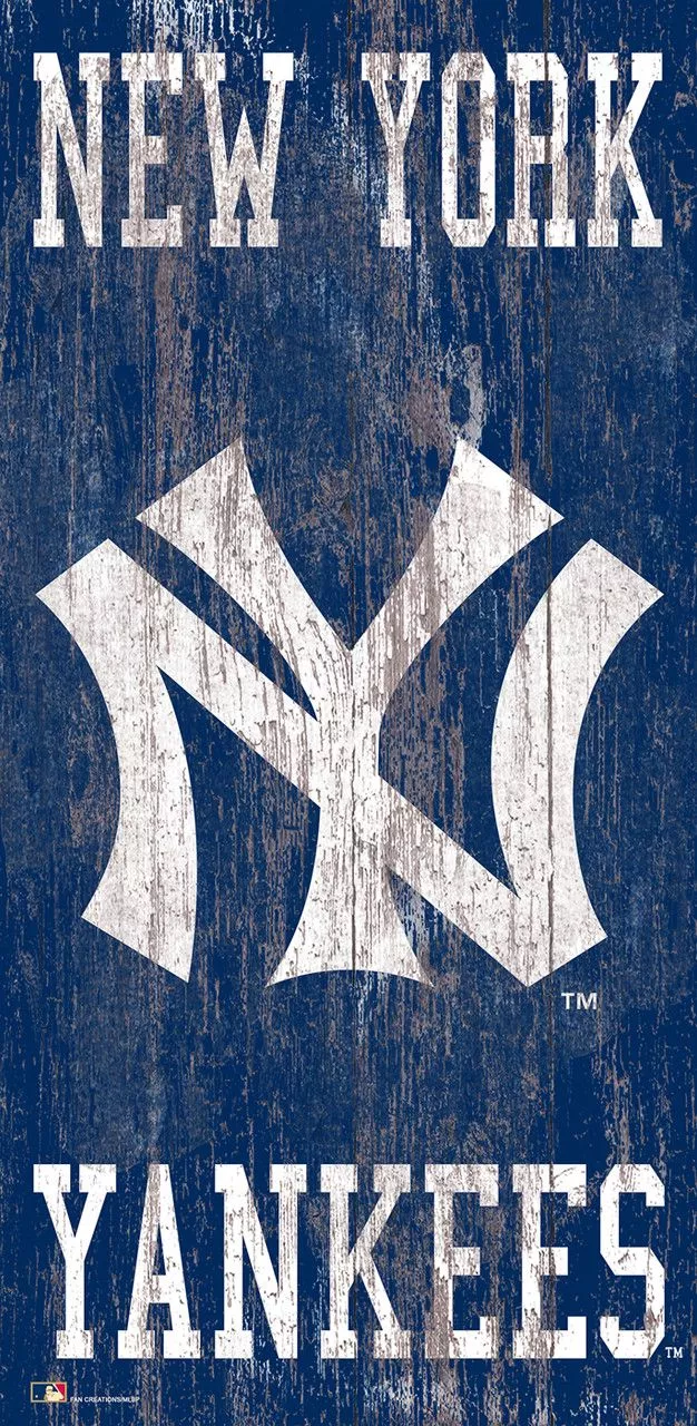 New York Yankees 6 x 12 Heritage Logo