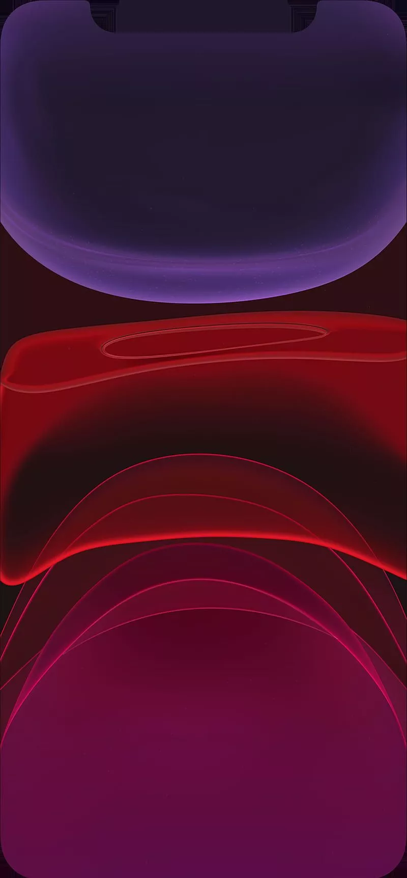 HD iphone 11 red wallpaper