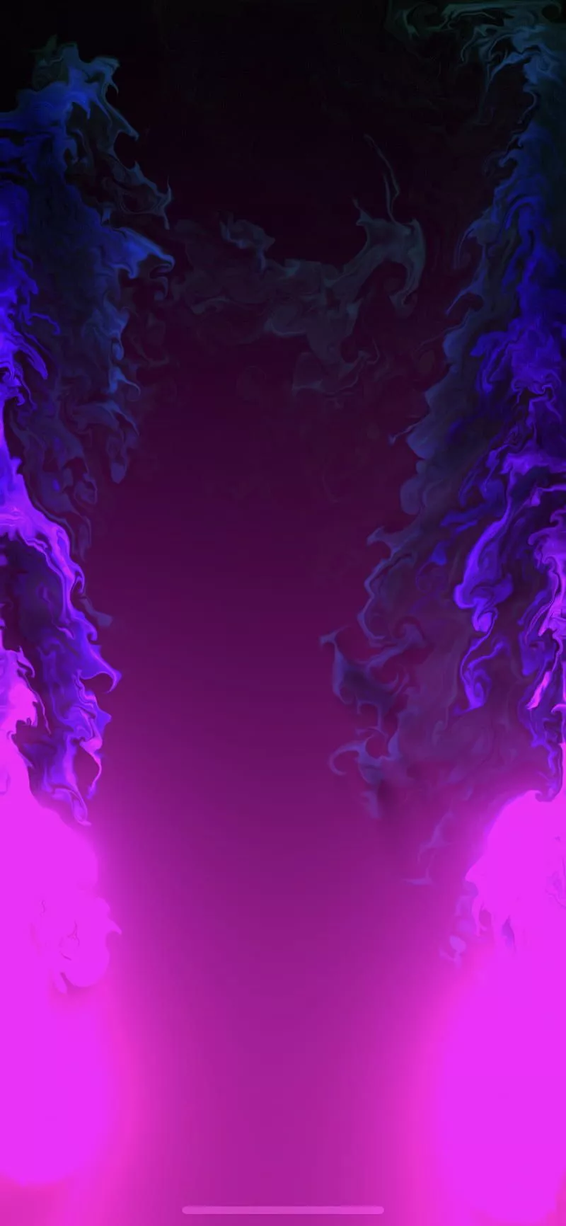 purple, smoke, HD phone wallpaper
