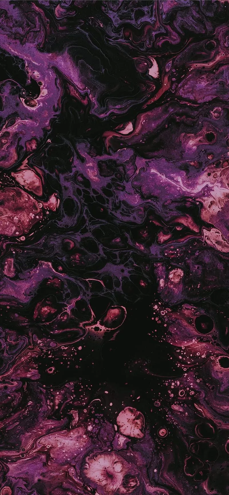 Purple and black abstract painting iPhone, Purple Apple, HD phone wallpaper