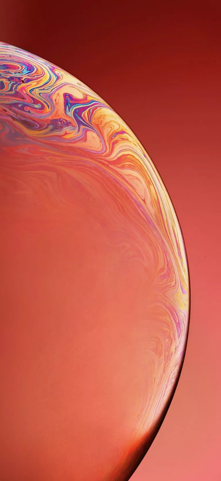 iPhone XR Wallpaper Bubble