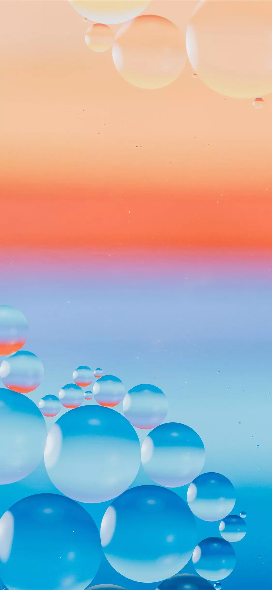 Latest Bubble iPhone X HD Wallpaper