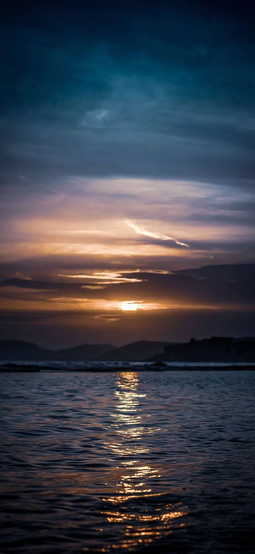 Sea Sunset iPhone 2021 Wallpaper