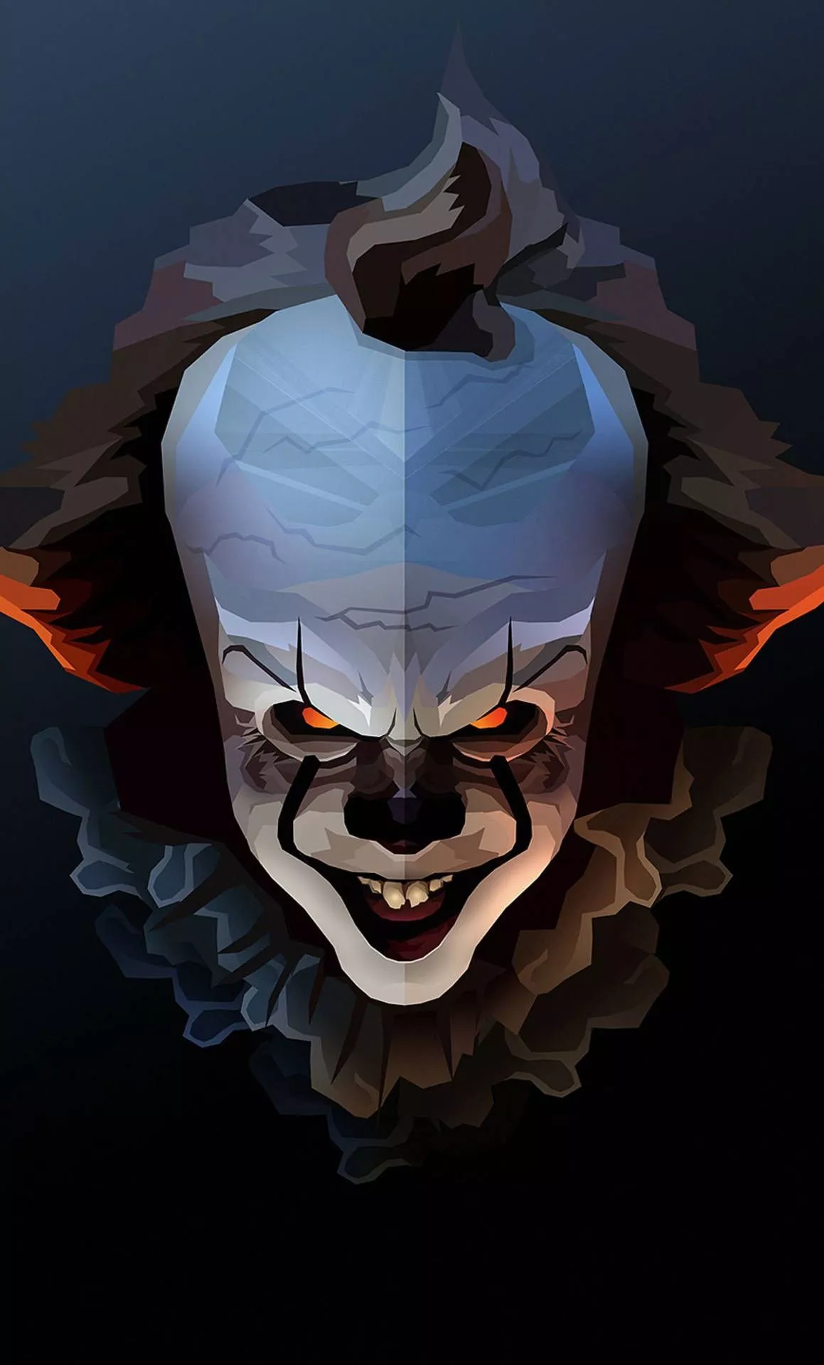 Pennywise Pastel 3D Art Wallpaper
