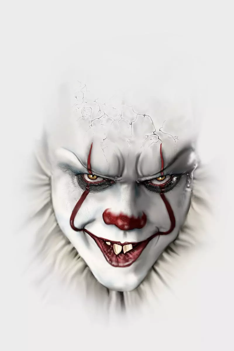 Pennywise, clowns, dark, gothic, it