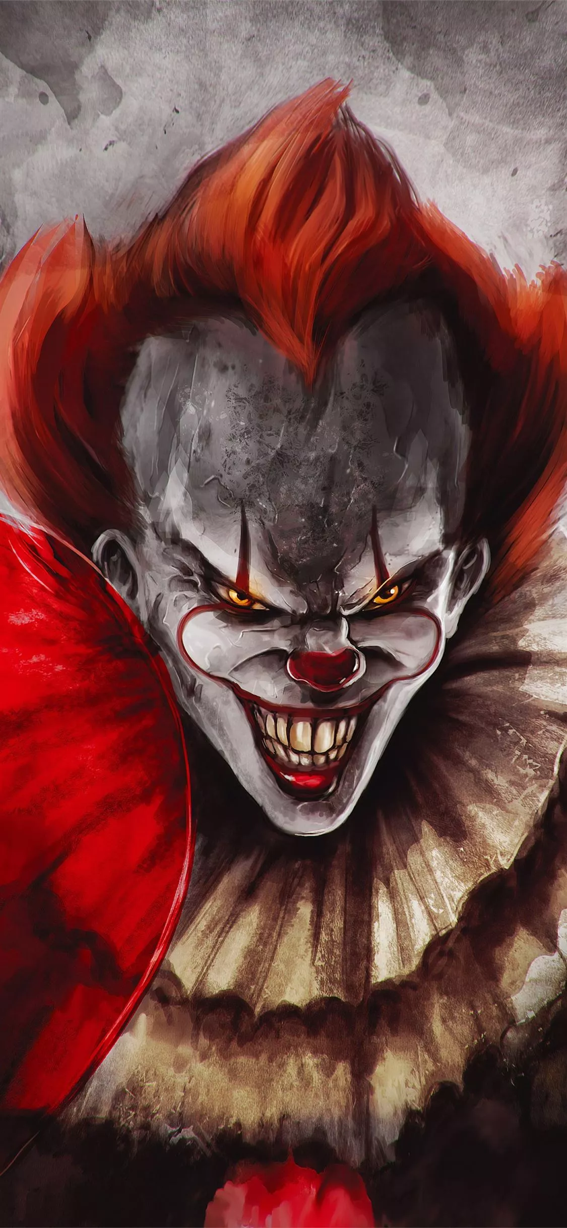 Latest Pennywise iPhone X HD Wallpaper